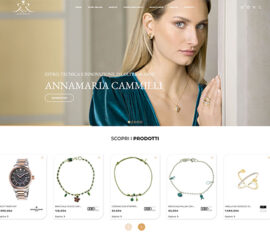 Ricci Jewelry e-commerce website